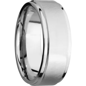 14K White Gold with Anglesatin , Polish Finish