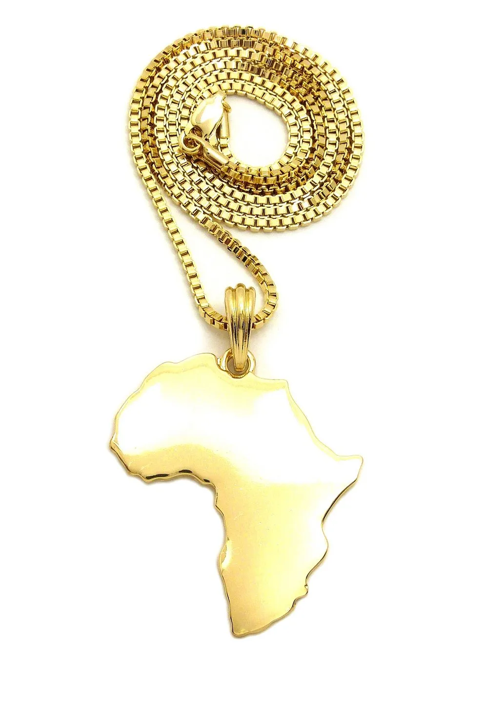 Africa Flat-Large (Gold)