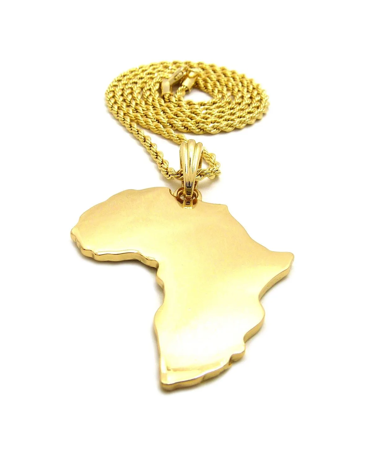 Africa Flat-Large (Gold)