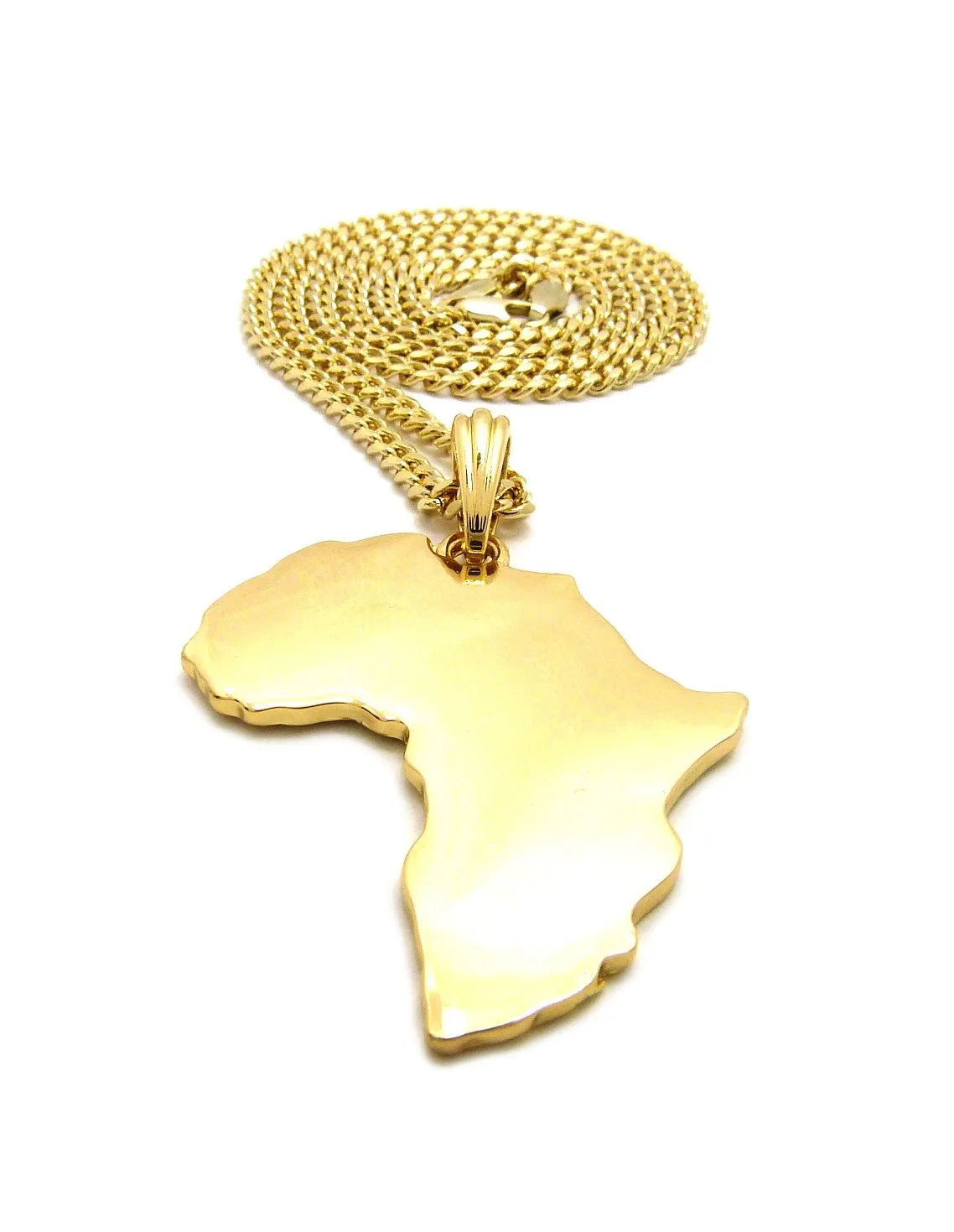 Africa Flat-Large (Gold)