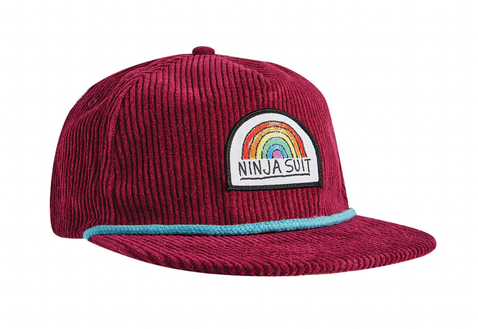 AirBlaster Ninja Rainbow Corduroy Hat