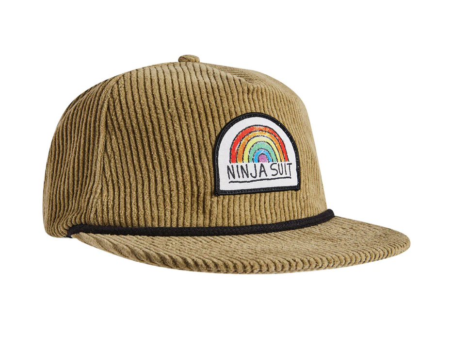 AirBlaster Ninja Rainbow Corduroy Hat