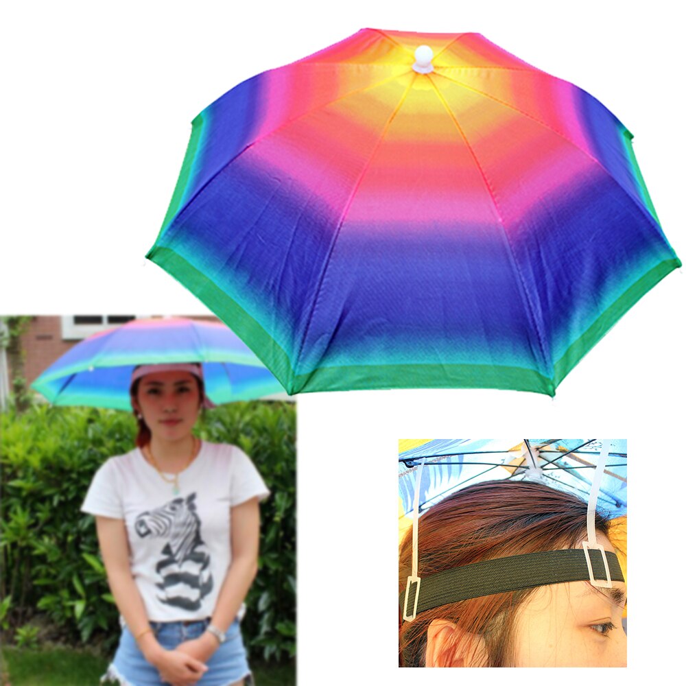 ASHORESHOP Patent Handsfree Hat Umbrella