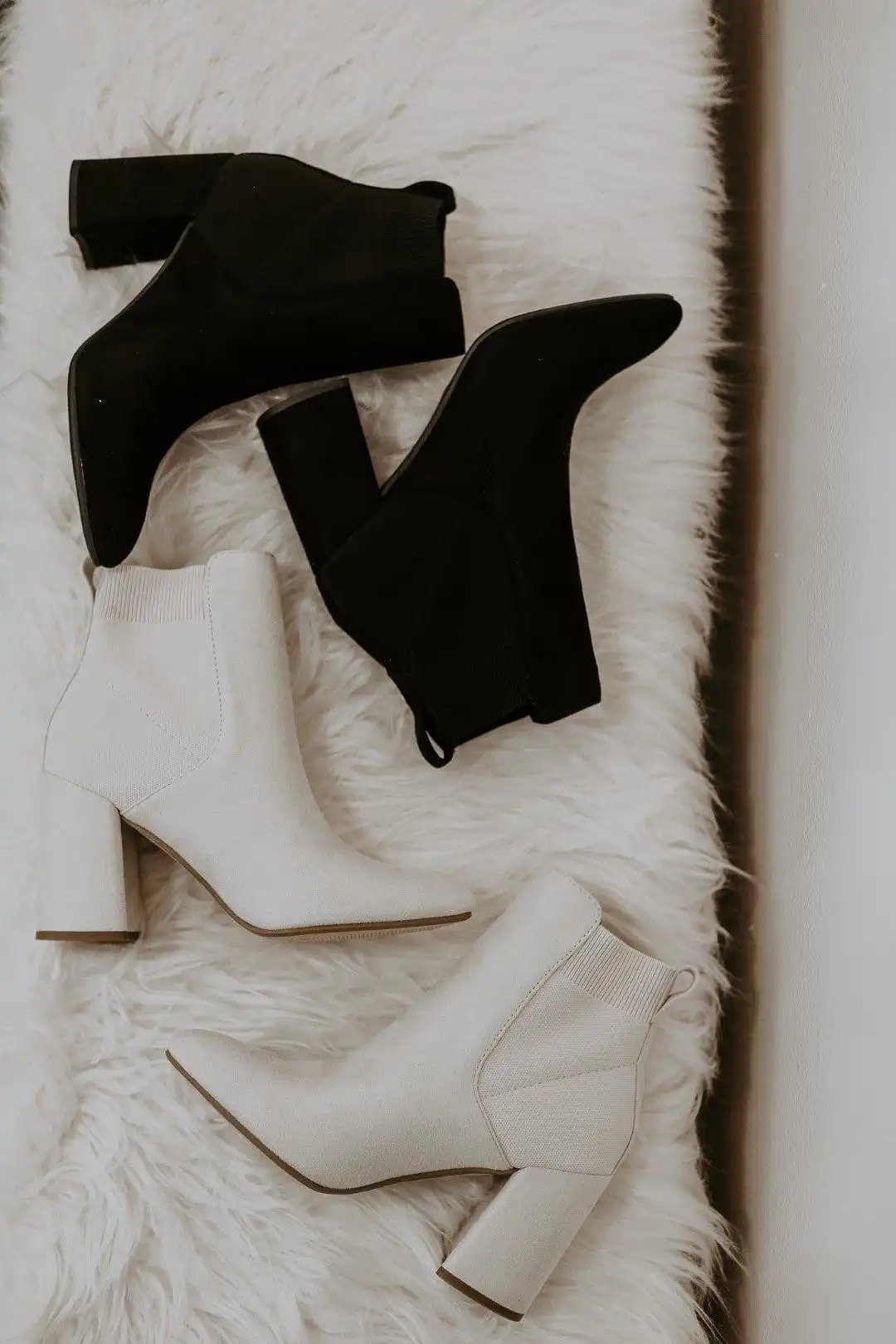 Black Main Girl Booties