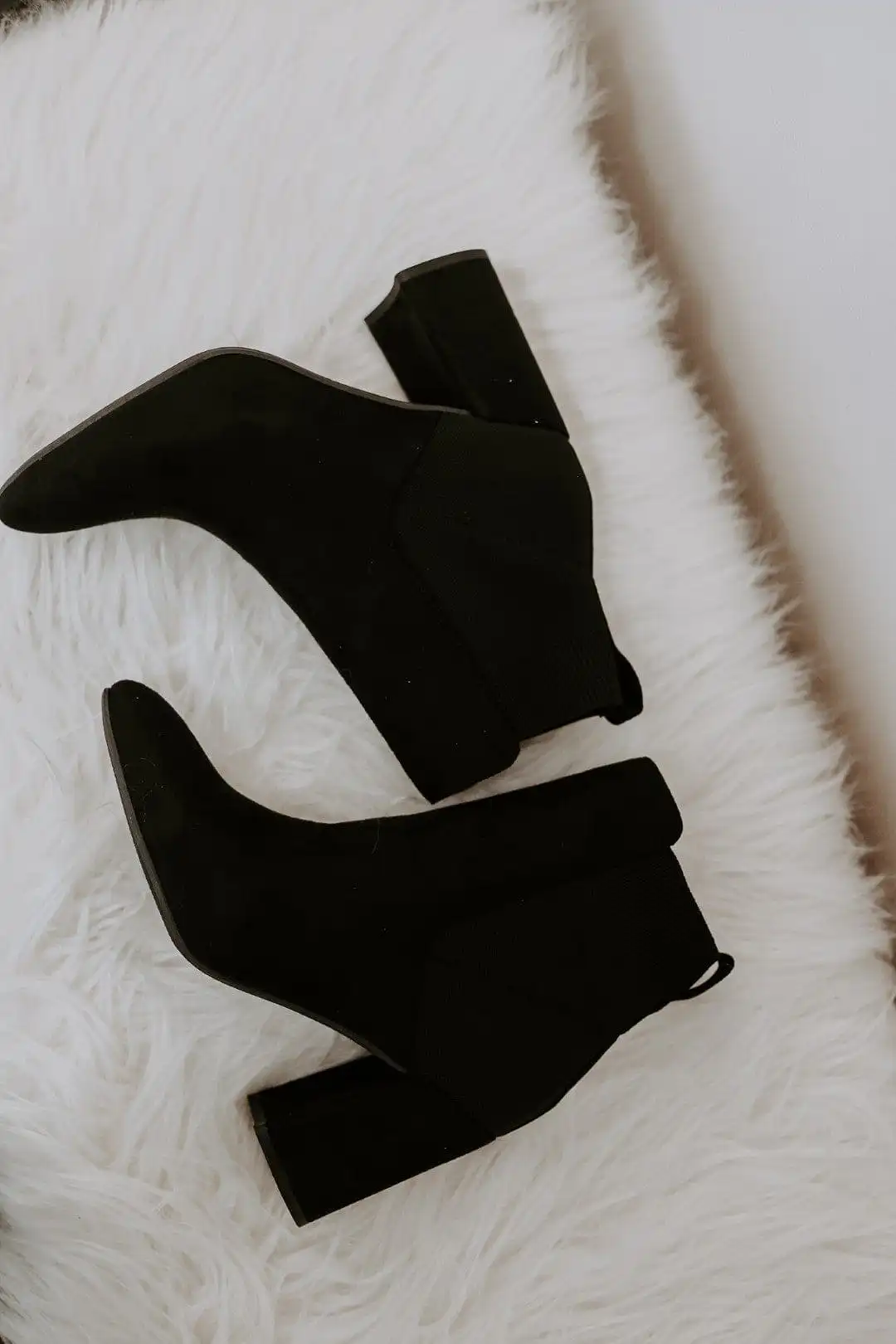 Black Main Girl Booties