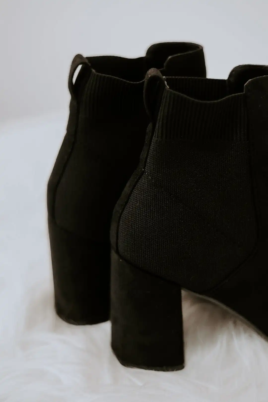 Black Main Girl Booties