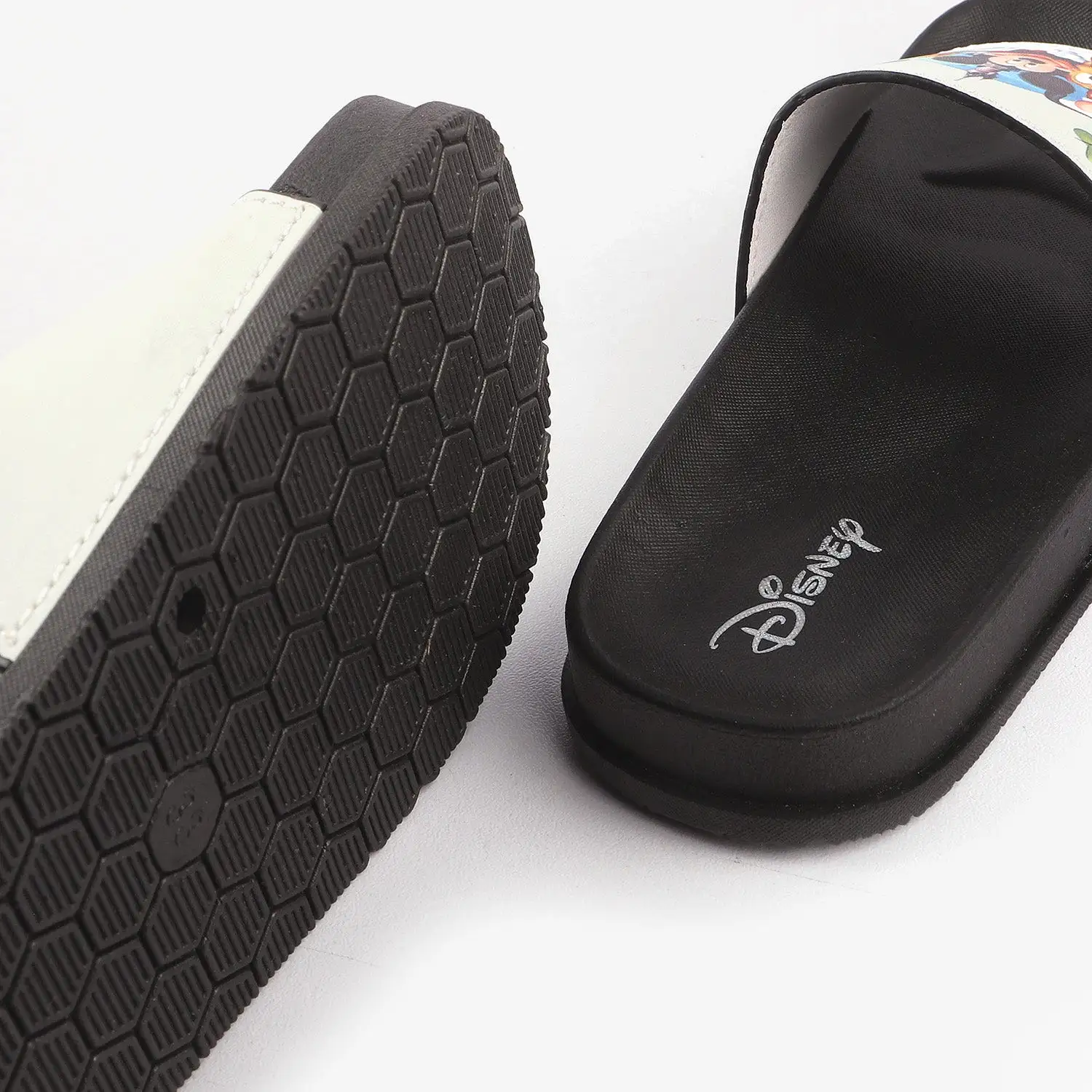 BOYS FASHION NON-SLIP SLIPPER-BLACK