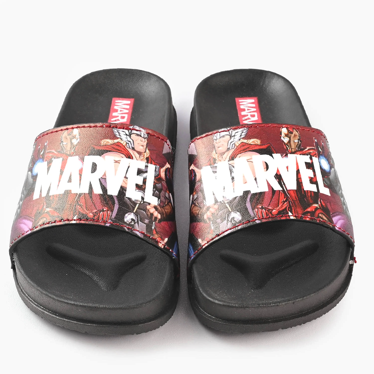 CHARACTER BOYS SLIPPERS -BLACK