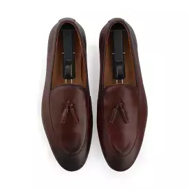 Classic Tassle Loafers-Brown