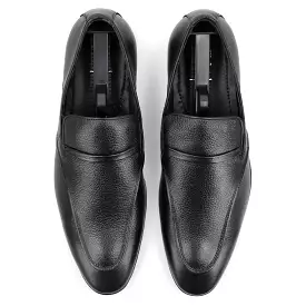 Classy Thin Strapped Loafers - Black