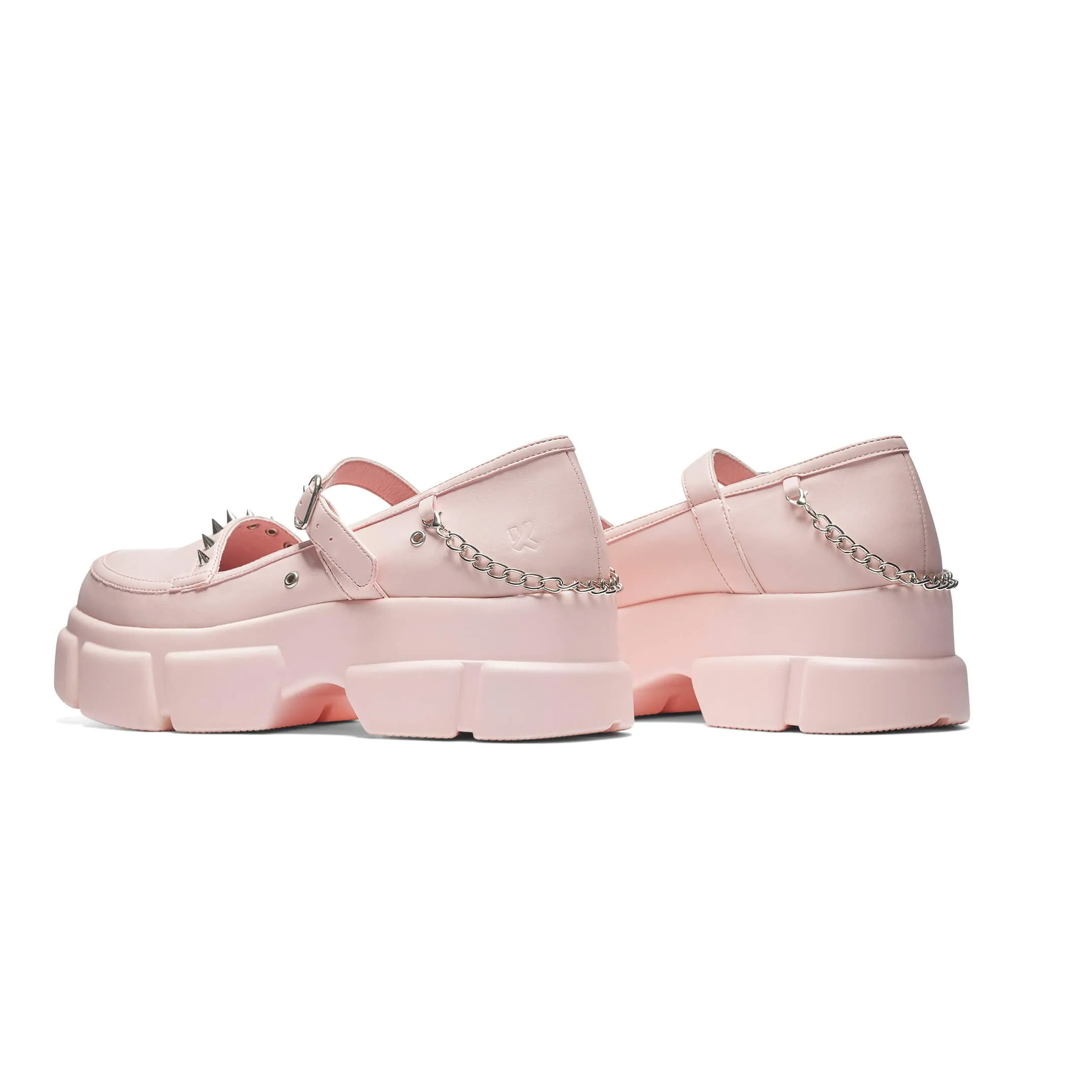 Cloud Mist Chunky Shoes - Baby Pink