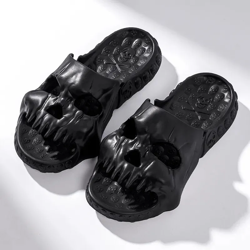 Coolest Skull Designer Soft EVA Slides 2023