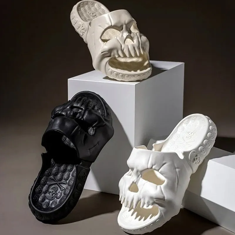 Coolest Skull Designer Soft EVA Slides 2023