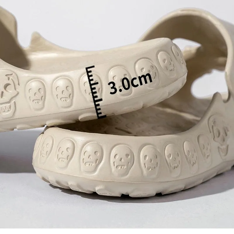 Coolest Skull Designer Soft EVA Slides 2023