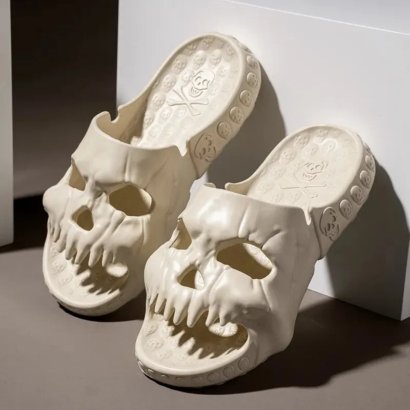 Coolest Skull Designer Soft EVA Slides 2023