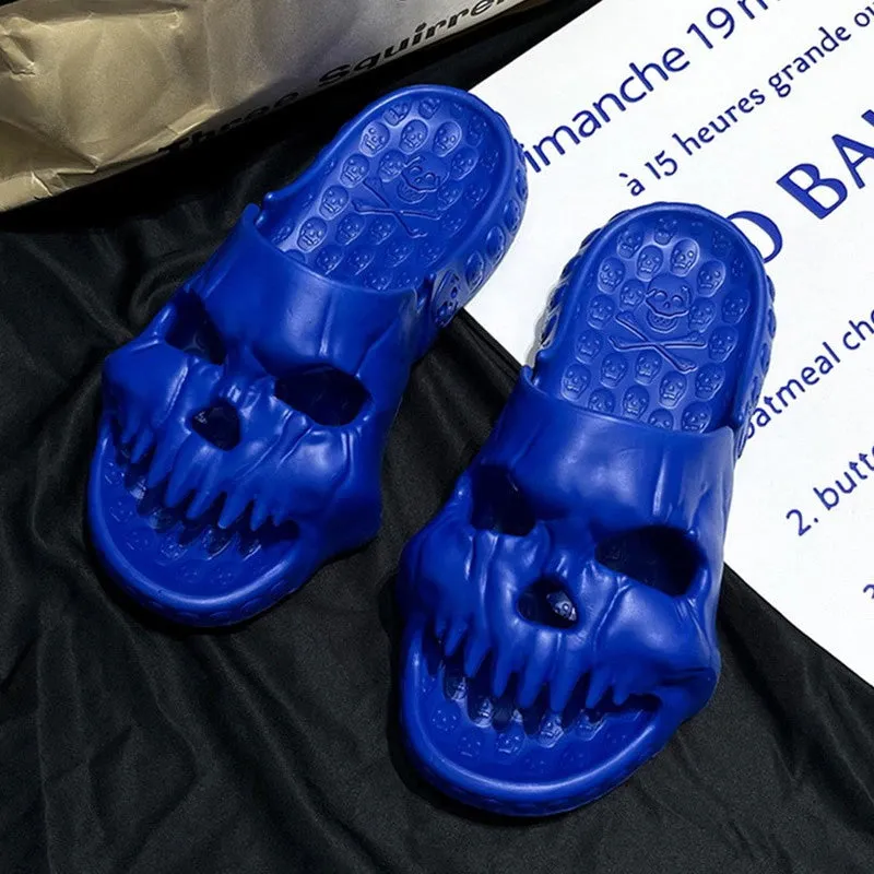 Coolest Skull Designer Soft EVA Slides 2023