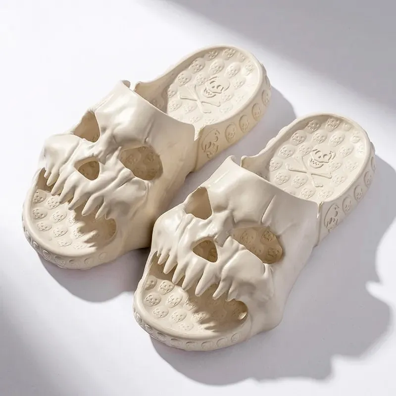 Coolest Skull Designer Soft EVA Slides 2023