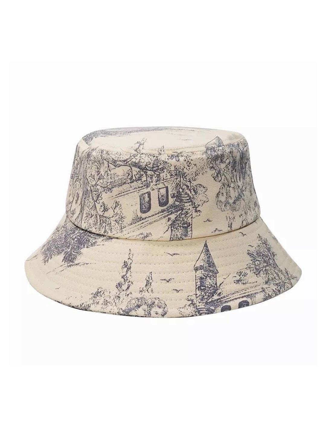 Drawing Print Summer Bucket Hat