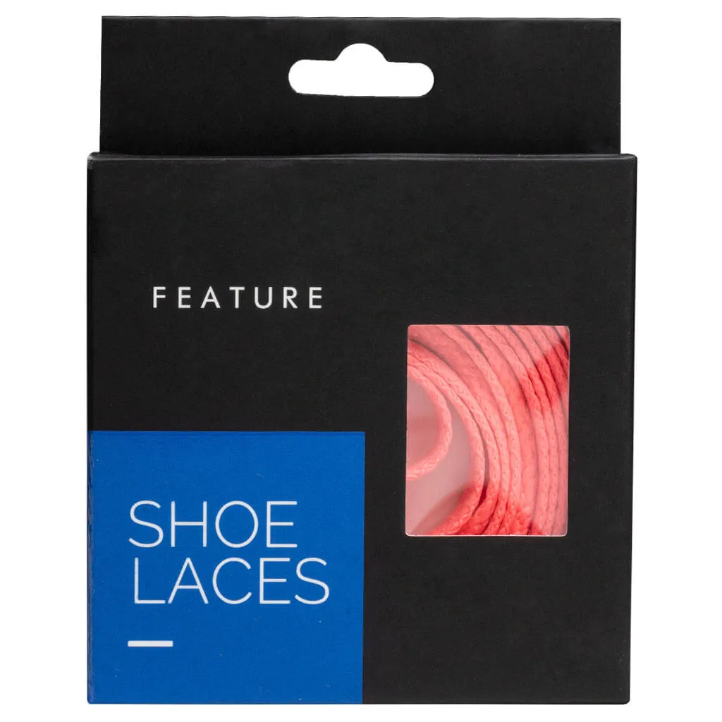 Flat Shoe Laces - Neon Pink