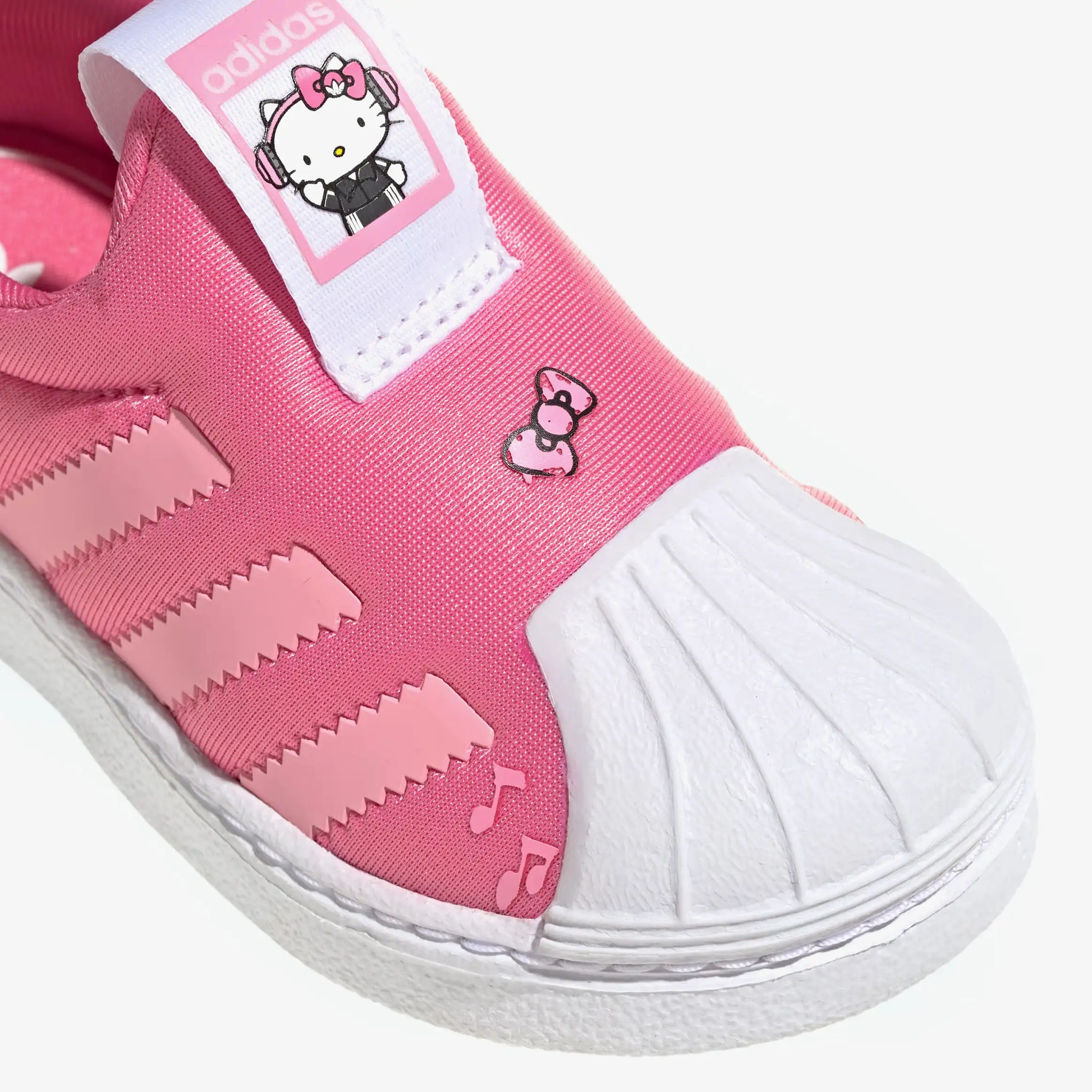 Hello Kitty & Friends Superstar 360 Infant Toddler Lifestyle Shoes (Pink Fusion/Cloud White/Bliss Pink)