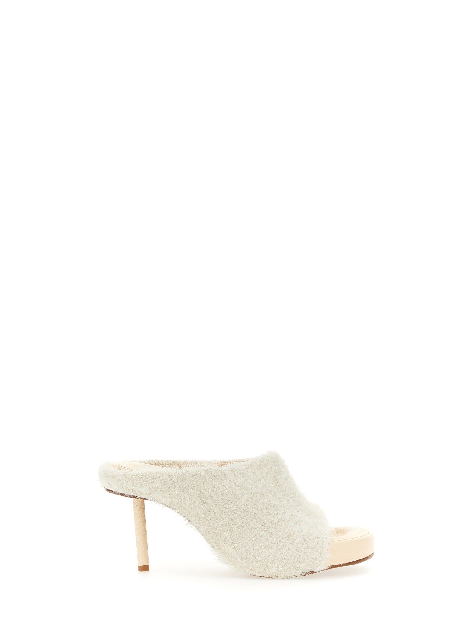 JACQUEMUS    CLOUD MULES WITH SQUARE TOE