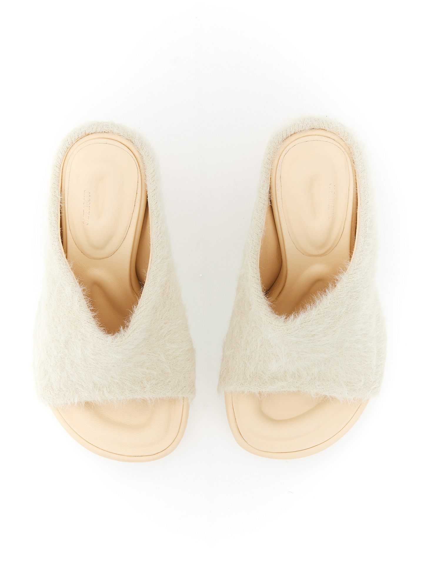 JACQUEMUS    CLOUD MULES WITH SQUARE TOE