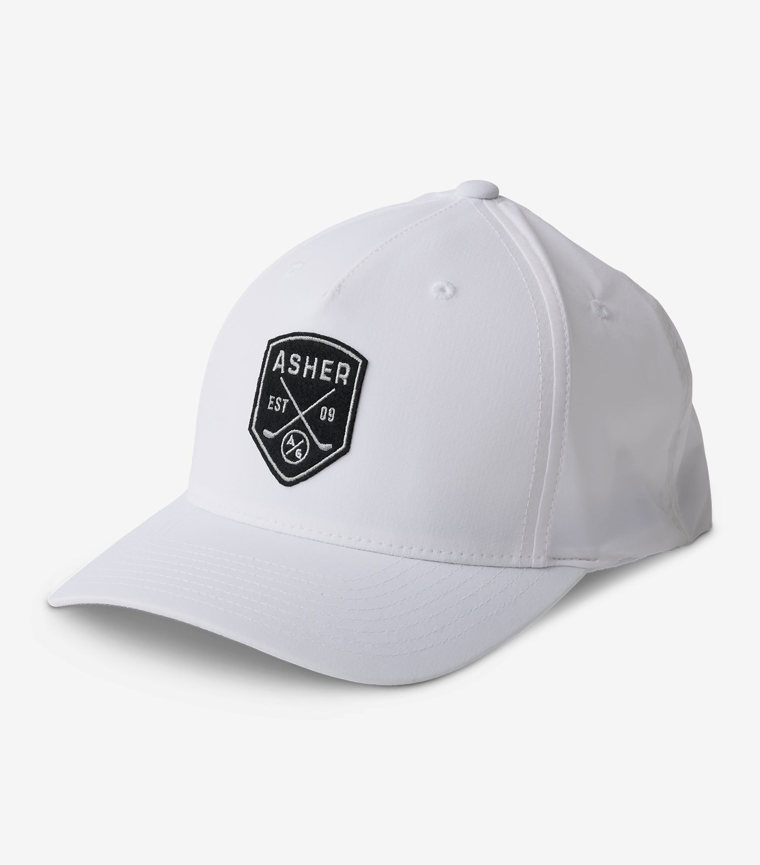 Junior Shield Hat - White