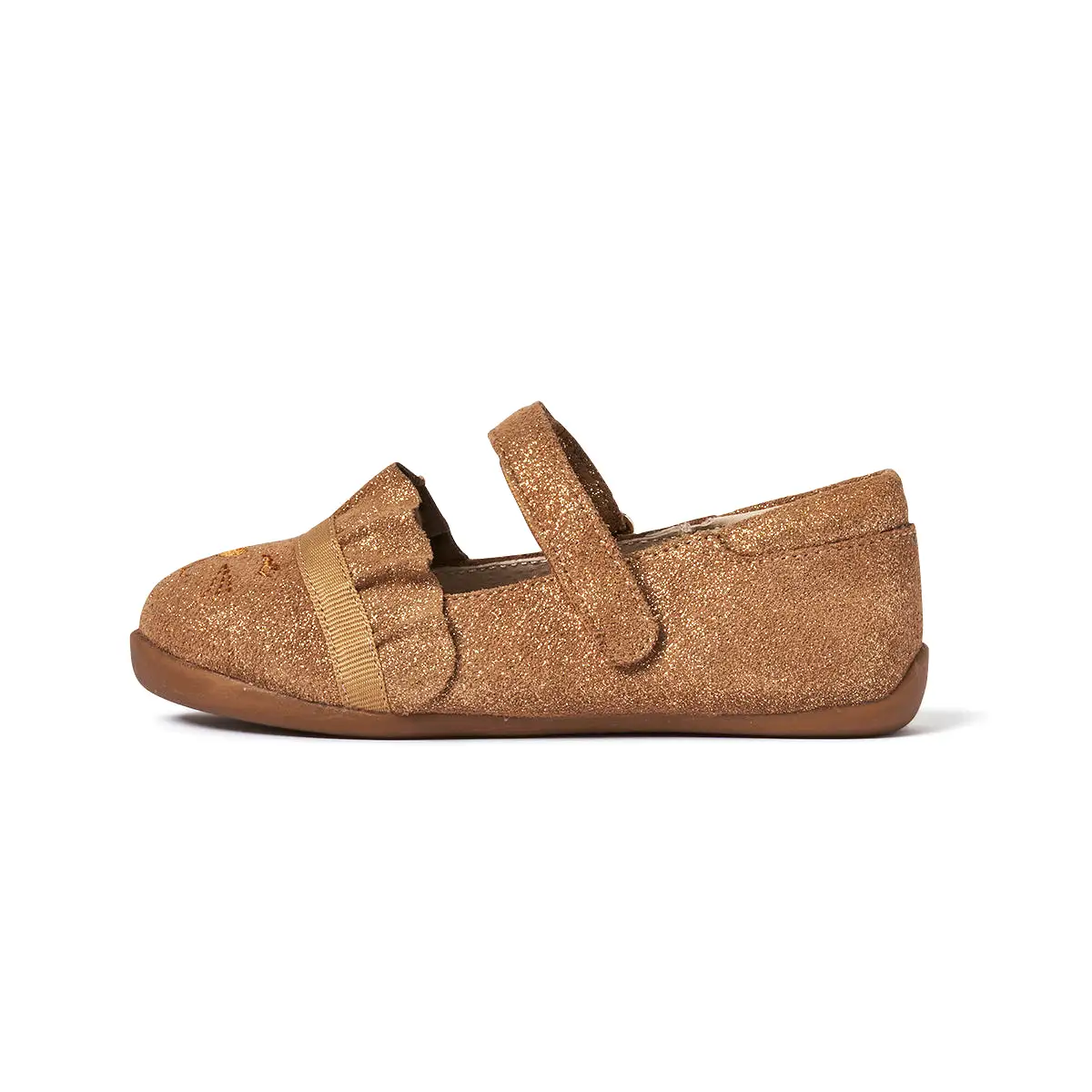 ROAM Ballet Flat | Beige Shimmer