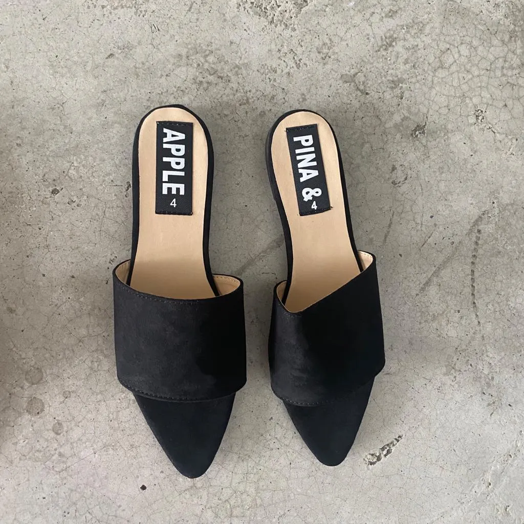 Sandalias Flat Negro