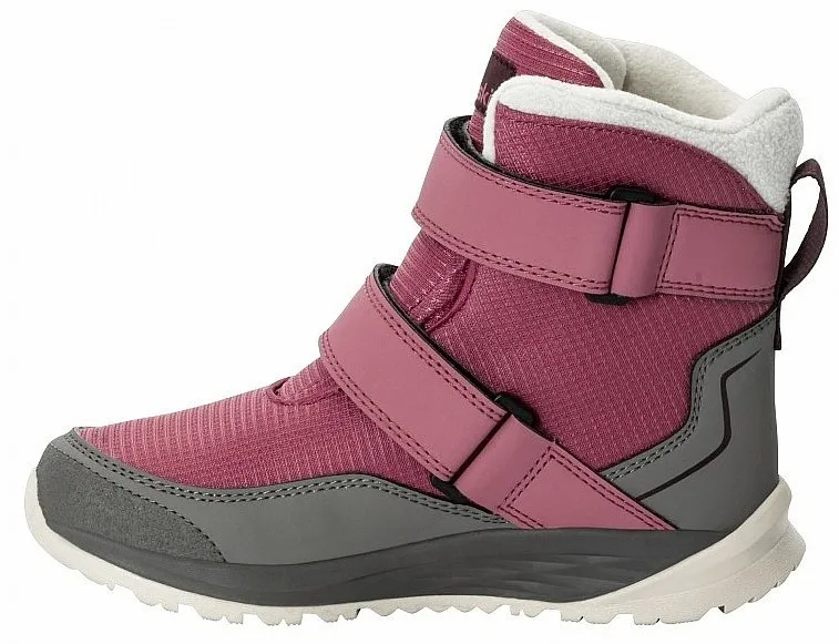 shoes Jack Wolfskin Polar Bear Texapore High VC - Soft Pink - girl´s