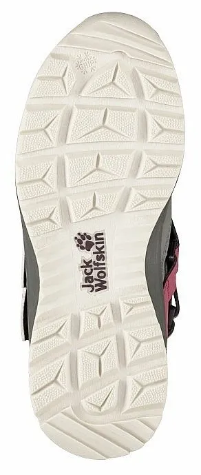 shoes Jack Wolfskin Polar Bear Texapore High VC - Soft Pink - girl´s