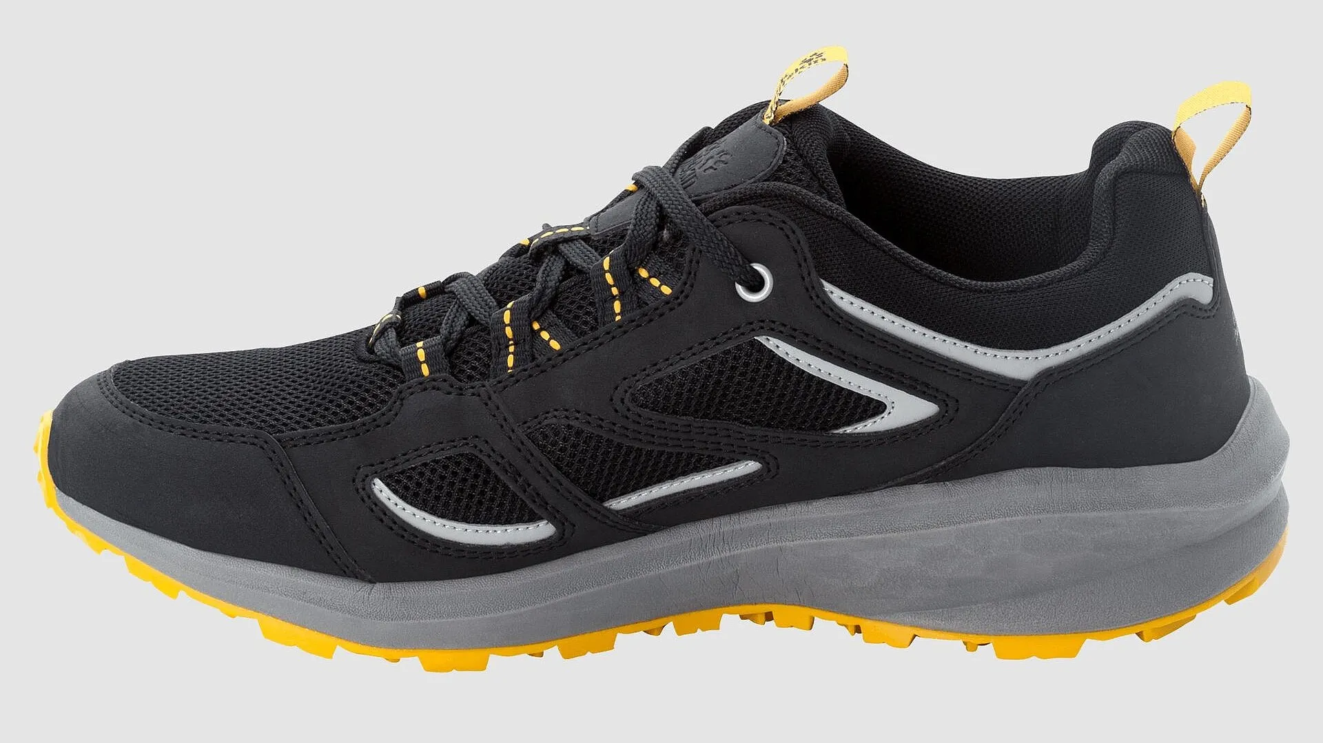 shoes Jack Wolfskin Vojo 3 Vent Low M - Phantom/Burly Yellow XT - men´s