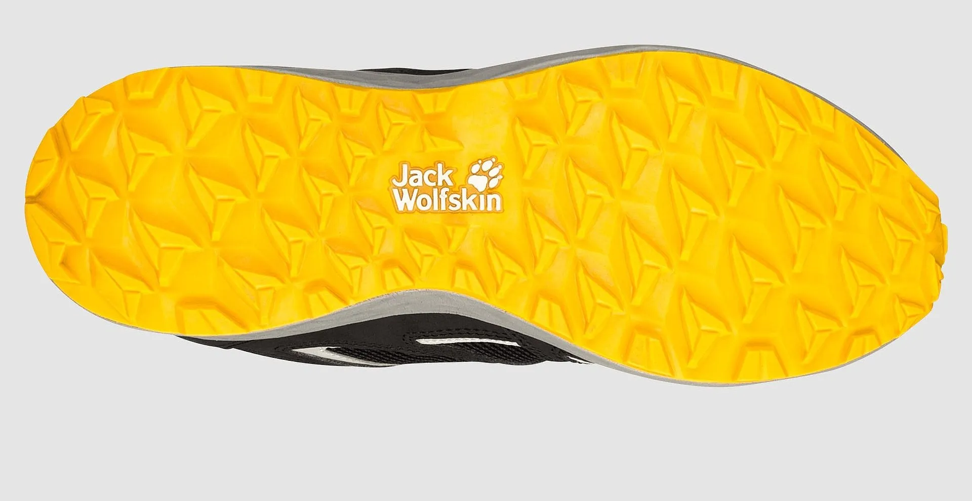 shoes Jack Wolfskin Vojo 3 Vent Low M - Phantom/Burly Yellow XT - men´s