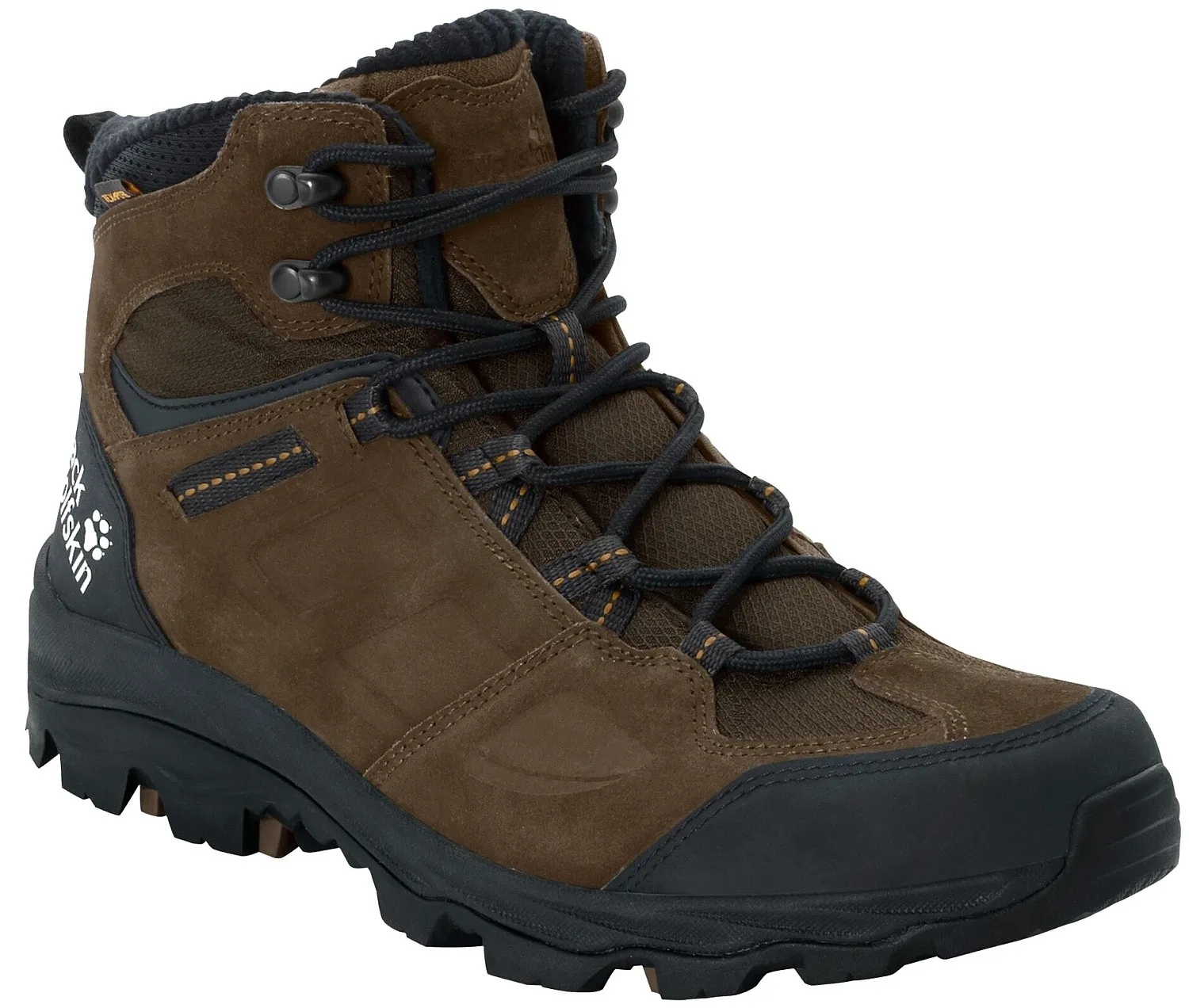 shoes Jack Wolfskin Vojo 3 WT Texapore MID M - Brown/Phantom - men´s