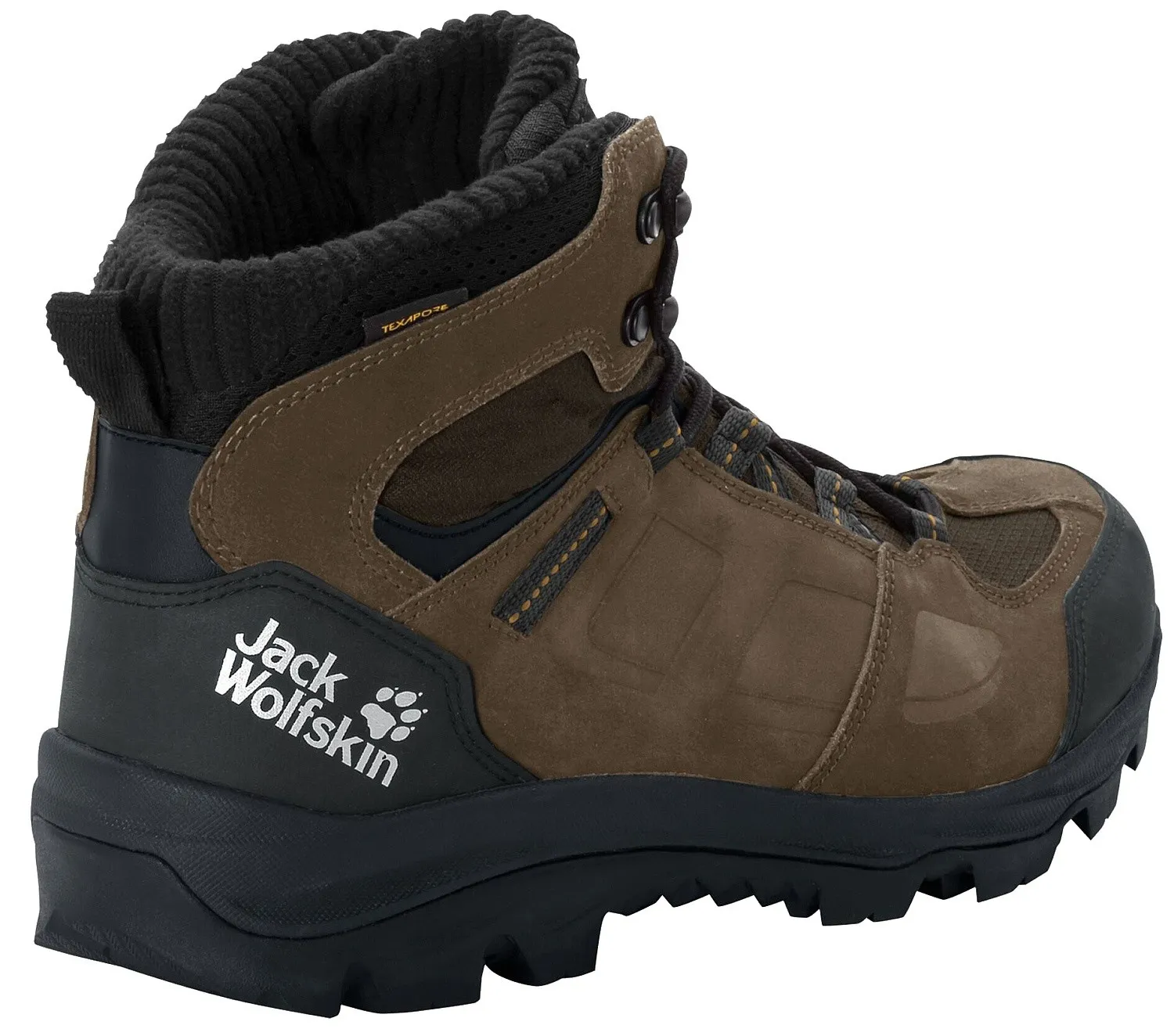 shoes Jack Wolfskin Vojo 3 WT Texapore MID M - Brown/Phantom - men´s