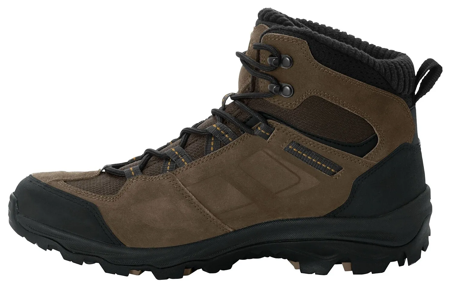 shoes Jack Wolfskin Vojo 3 WT Texapore MID M - Brown/Phantom - men´s