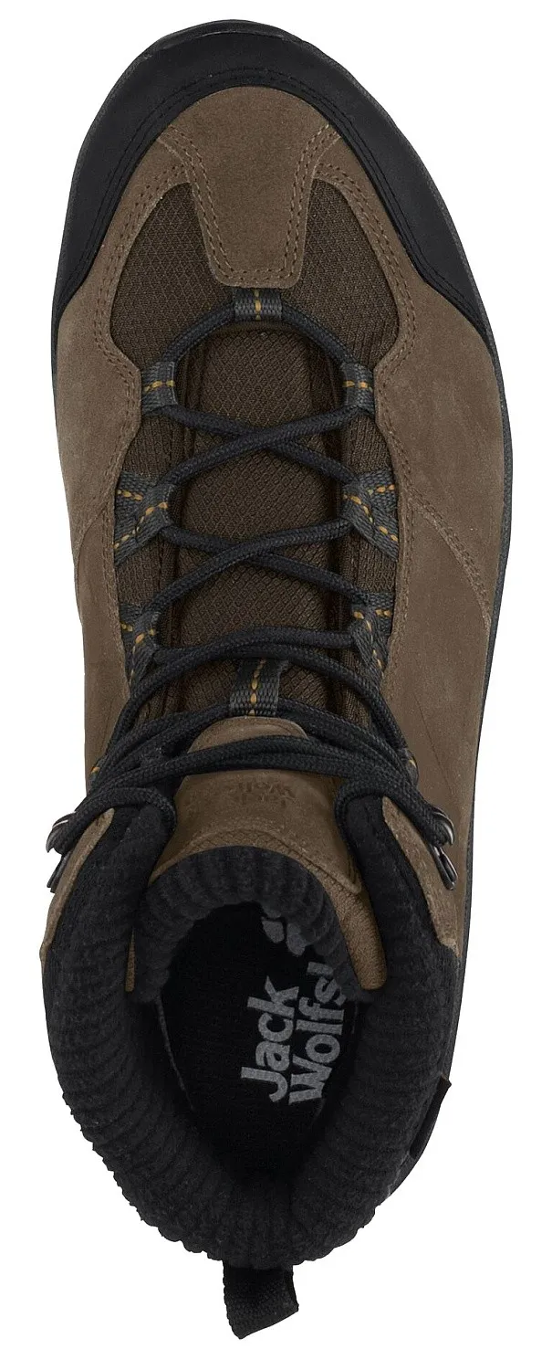 shoes Jack Wolfskin Vojo 3 WT Texapore MID M - Brown/Phantom - men´s