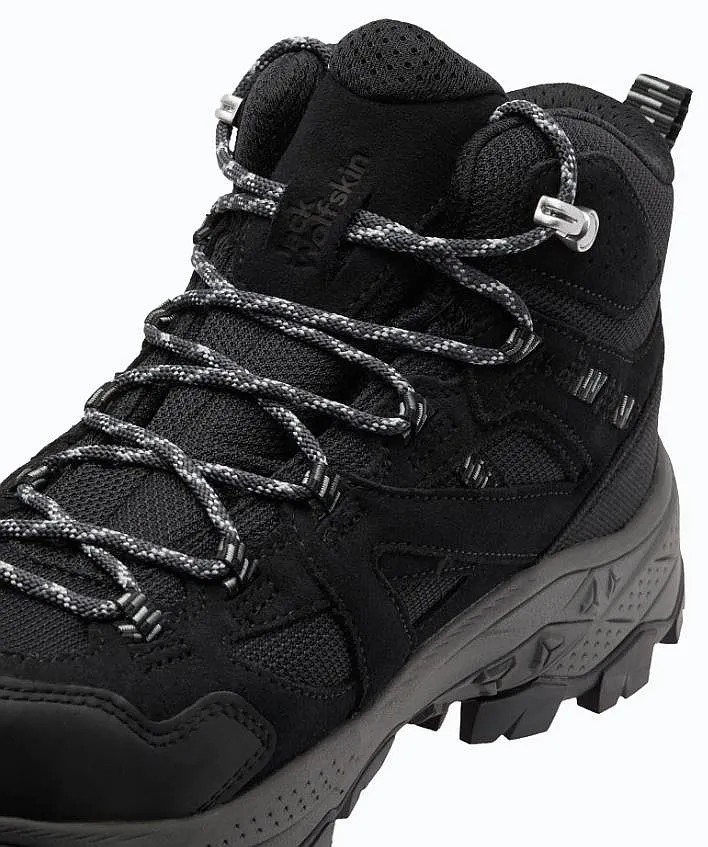 shoes Jack Wolfskin Vojo Tour Texapore Mid - Phantom - men´s