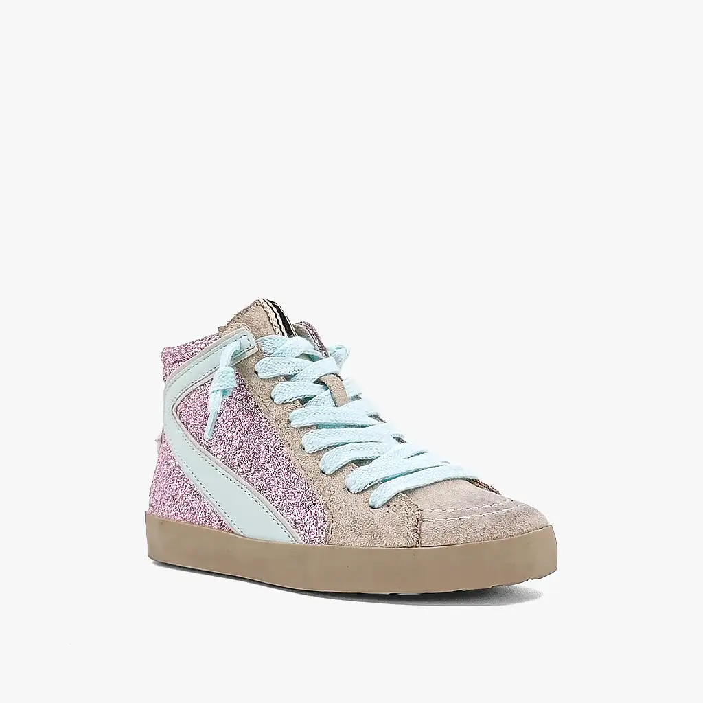 ShuShop - Rooney High Tops - Pink Glitter