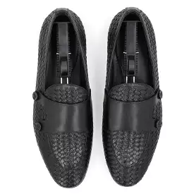 Unique Patterned Double Monks-Black