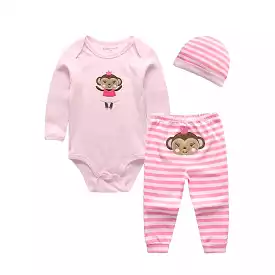 Unisex 3pcs/lot Sock Pant Hat Set 3-6M X4837556