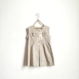 [Unworn]  VINTAGE Wool dress 4Y  (dead stock)