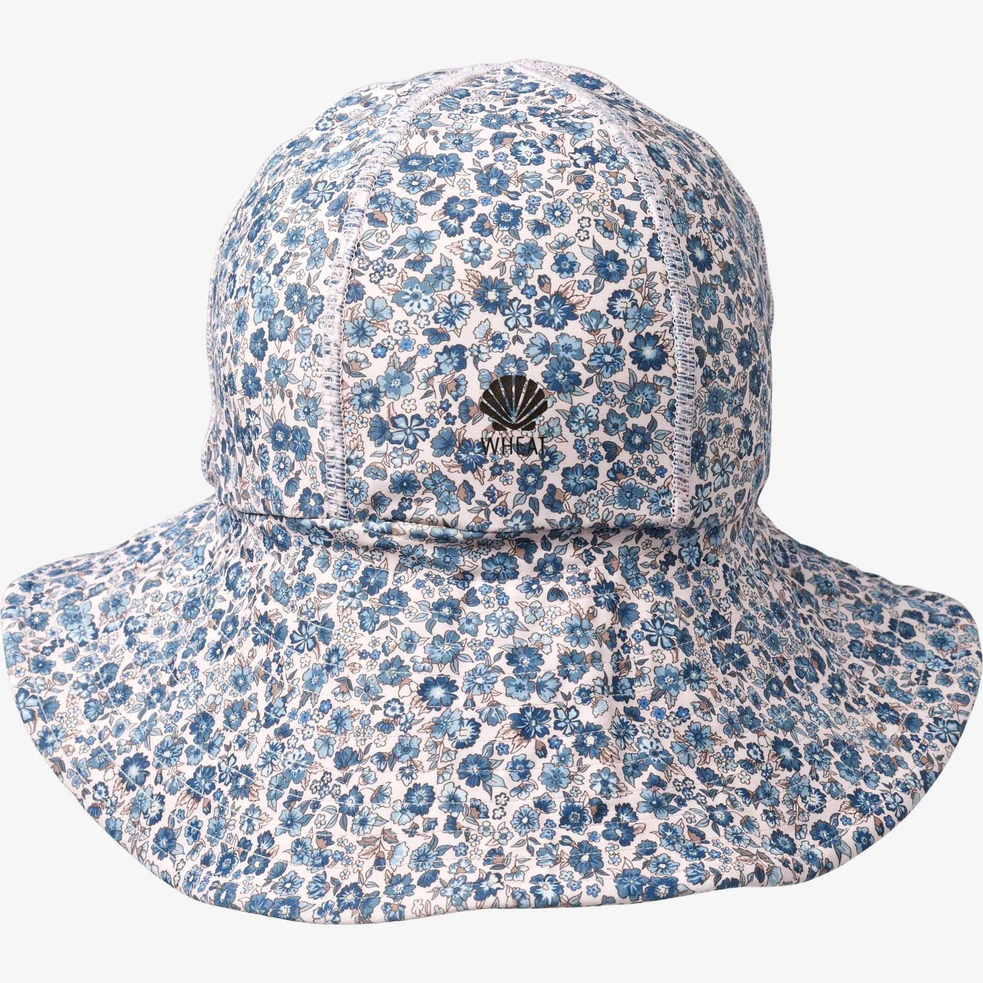 UV Sun Hat - blue flower meadow