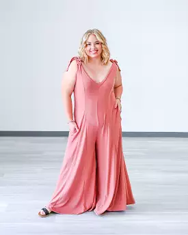 Walk in Paradise Wide-Leg Jumpsuit