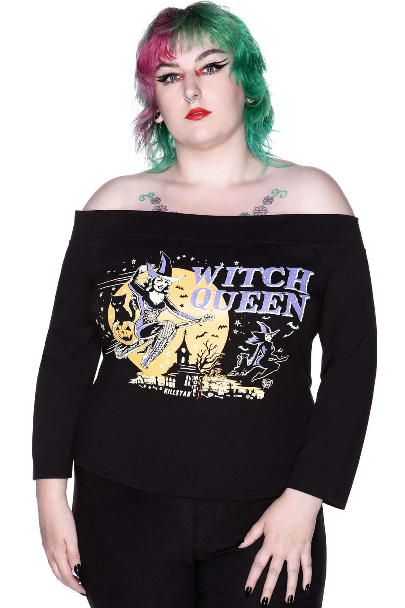 Witch Queen Bardot Top