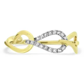 Yellow Gold Diamond Fashion Ring